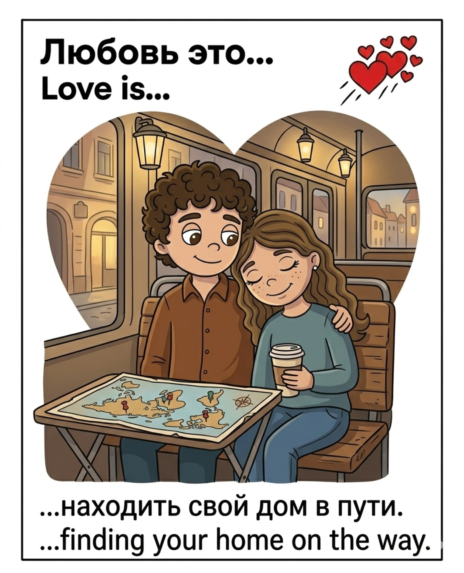 Любовь — это находить свой дом в пути